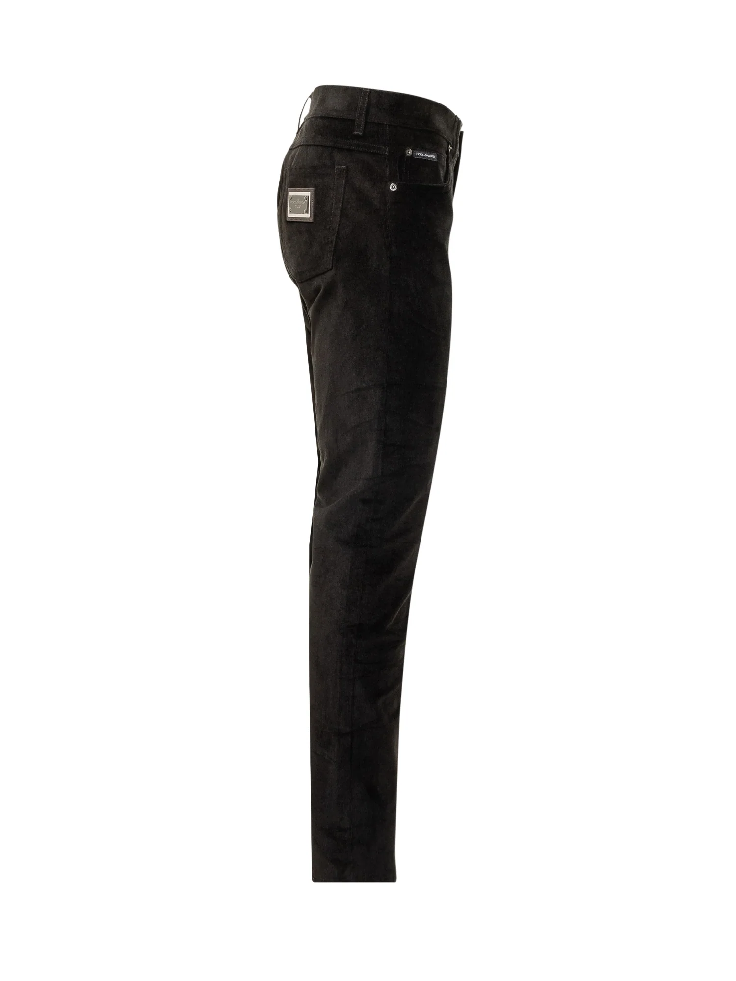 Dolce & Gabbana Pantaloni in Velluto Uomo - Image 3