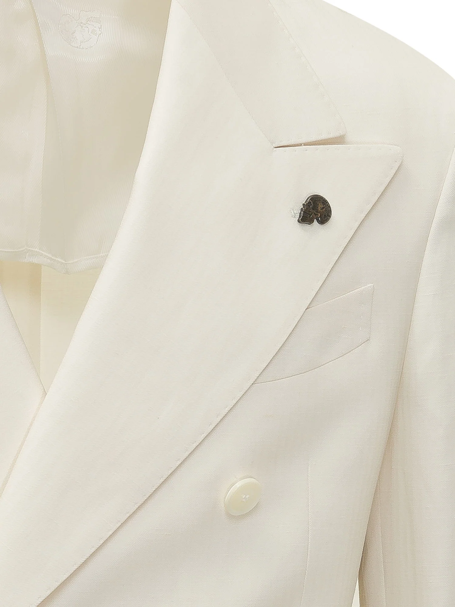 Giacca Doppiopetto con Rever a Lancia - Image 4