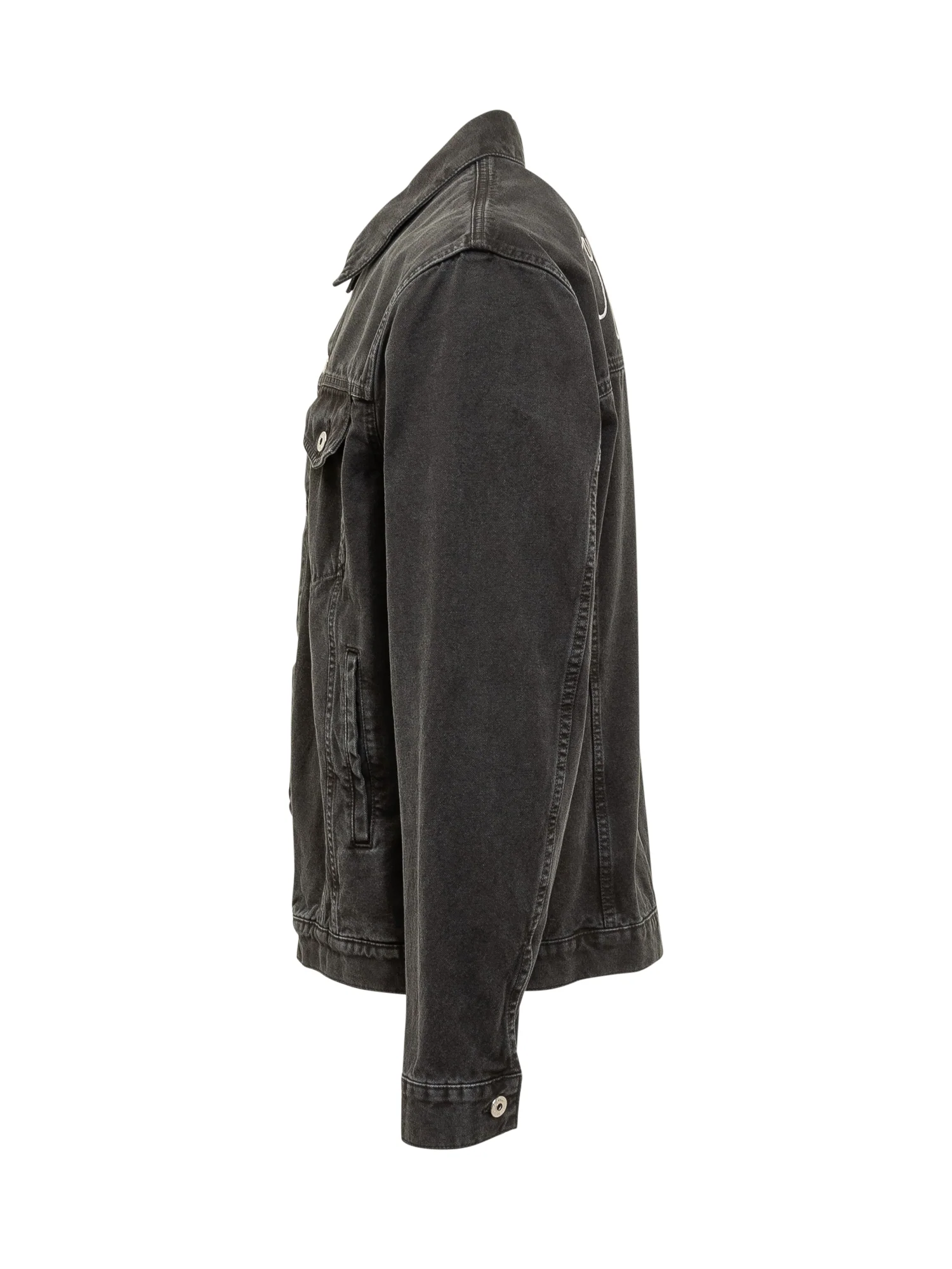 Giacca in Jeans con Logo - Image 3